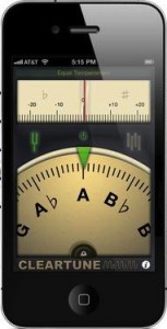 Cleartune for tuning your guitar for Toronto guitar lessons